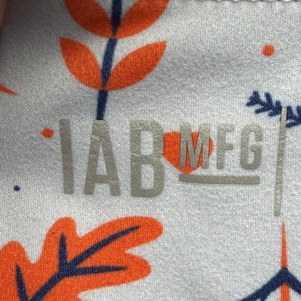 IAB MFG Shorts Kids 8 Gray Slim Stretch Floral Bike Shorts Gym Running - Picture 8 of 12
